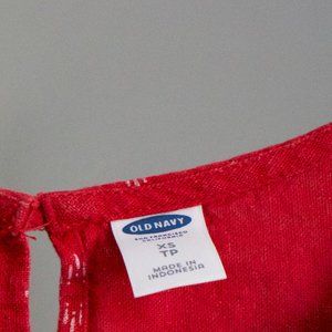 Red Old Navy Shift Dress
